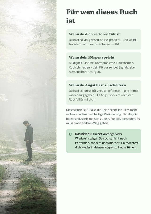Buchseite: Für wen dieses Buch ist